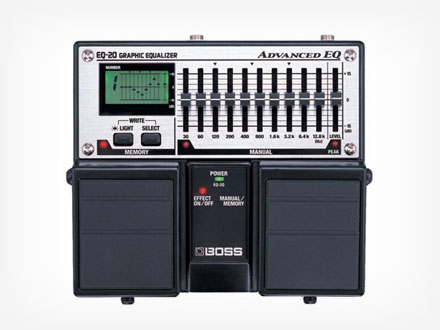 Boss - Pedal de efecto EQ20 Boss - Pedal de efecto EQ20