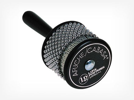 Latin Percussion - Afuche / Cabasa Mini, Plástico Negro LP234BK Latin Percussion - Afuche / Cabasa Mini, Plástico Negro LP234BK