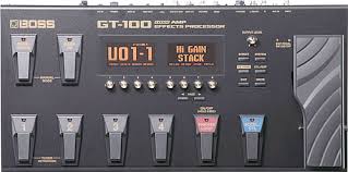 Boss - pedalera multiefecto GT100 Boss - pedalera multiefecto GT100